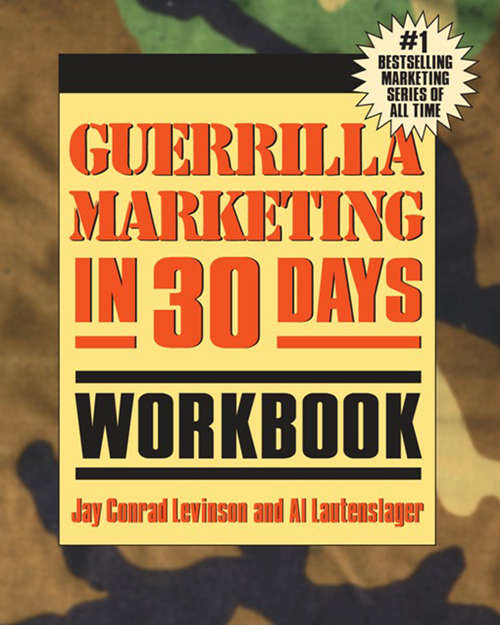 Book cover of Guerrilla Marketing in 30 Days Workbook