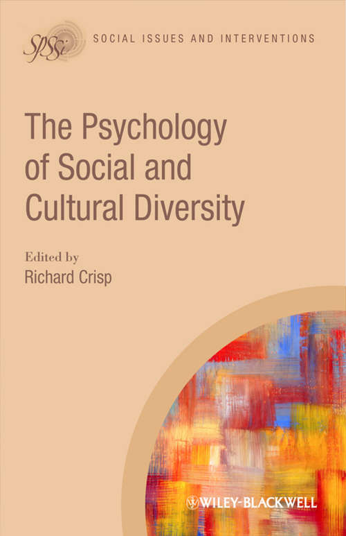 Book cover of The Psychology of Social and Cultural Diversity (Social Issues And Interventions Ser. #5)