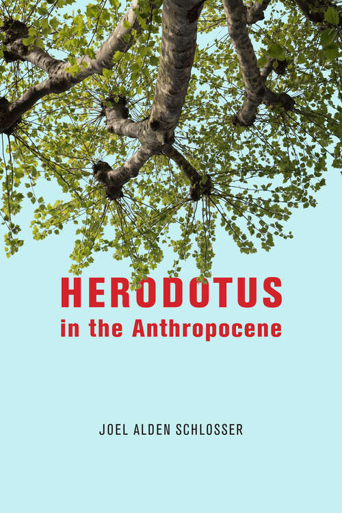 Book cover of Herodotus in the Anthropocene