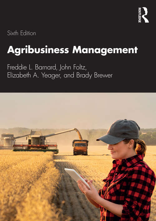 Book cover of Agribusiness Management (6)