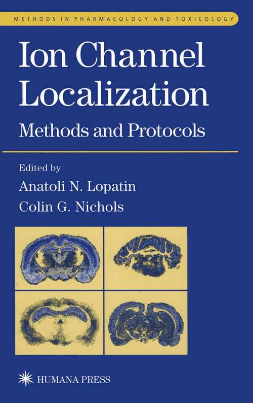 Book cover of Ion Channel Localization