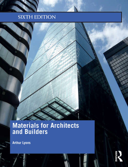 Book cover of Materials for Architects and Builders (6)