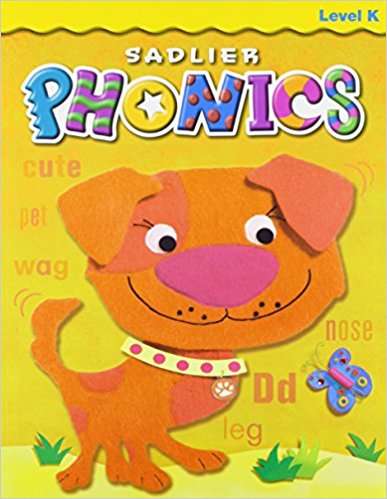 Book cover of Phonics, Level K