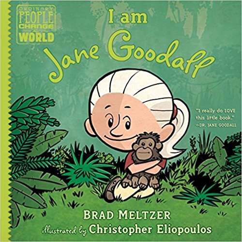 Book cover of I am Jane Goodall (Ordinary People Change the World)