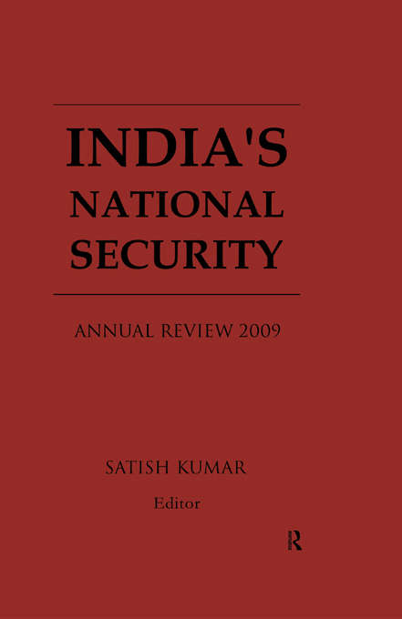 Book cover of India's National Security: Annual Review 2009