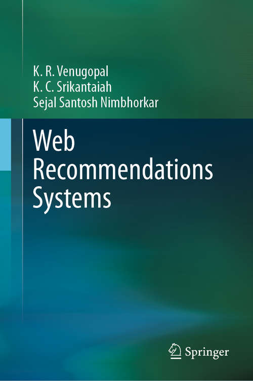 Book cover of Web Recommendations Systems (1st ed. 2020)