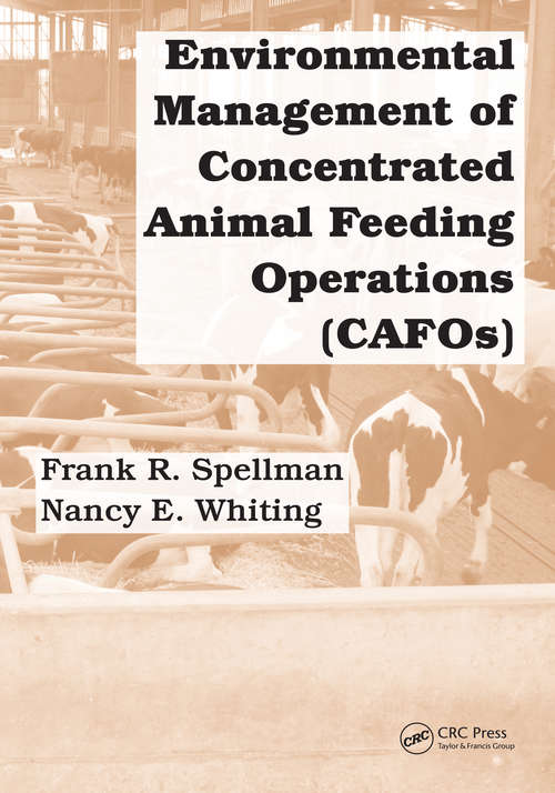 Book cover of Environmental Management of Concentrated Animal Feeding Operations (CAFOs)