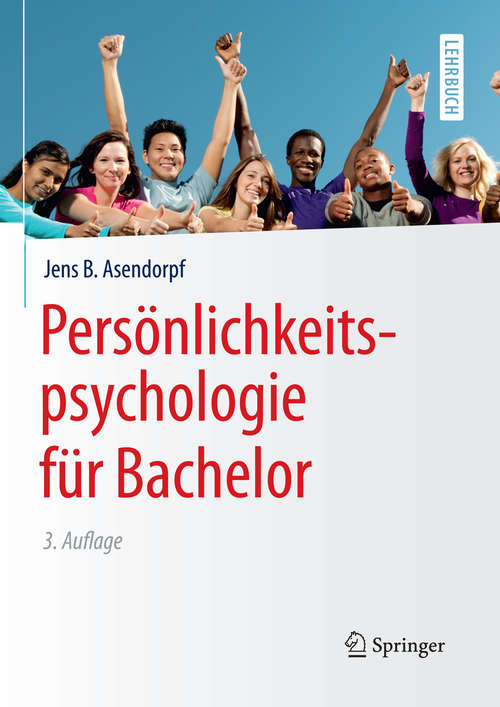 Book cover of Persönlichkeitspsychologie für Bachelor