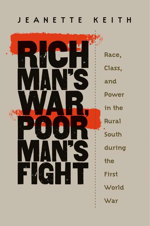 Book cover of Rich Man's War, Poor Man's Fight