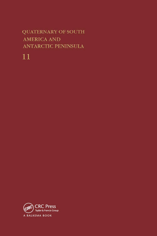 Book cover of Quaternary of South America and Antarctica Peninsula 1998