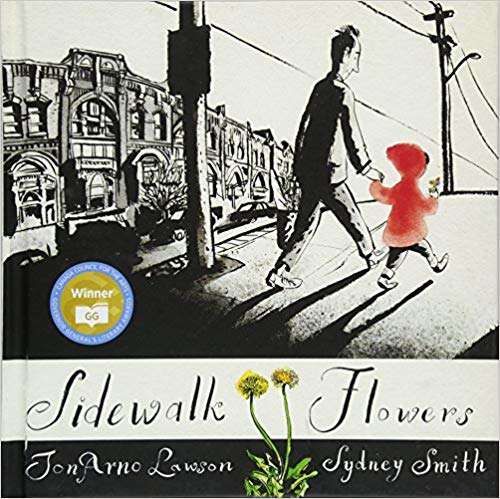 Book cover of Sidewalk Flowers