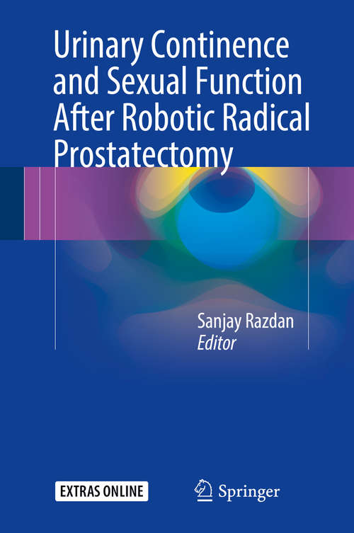 Book cover of Urinary Continence and Sexual Function After Robotic Radical Prostatectomy