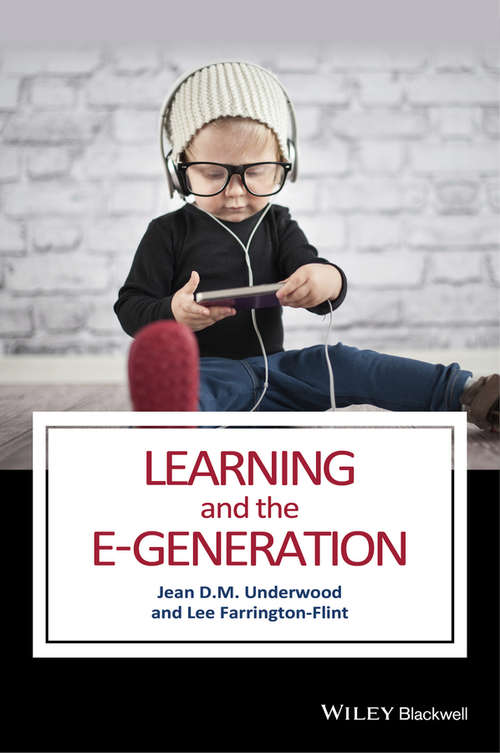 Book cover of Learning and the E-Generation (2)