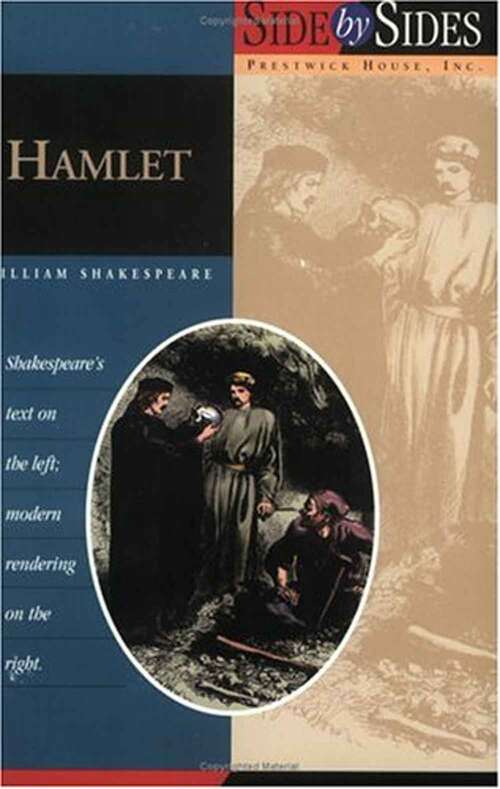 Book cover of Hamlet: Side by Side