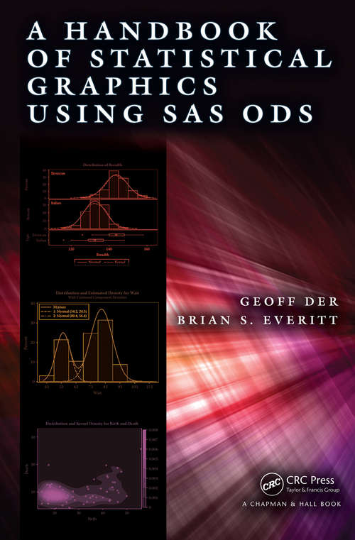 Book cover of A Handbook of Statistical Graphics Using SAS ODS (1)