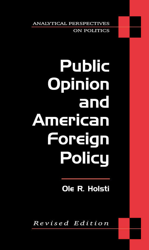 Book cover of Public Opinion and American Foreign Policy