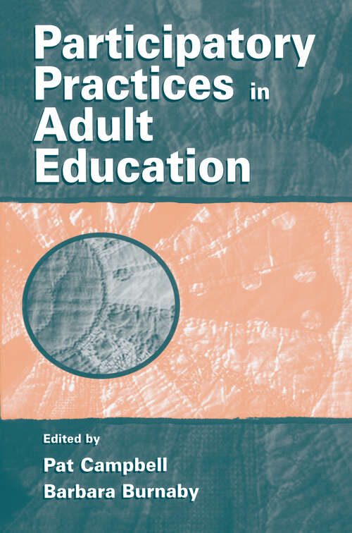 Book cover of Participatory Practices in Adult Education