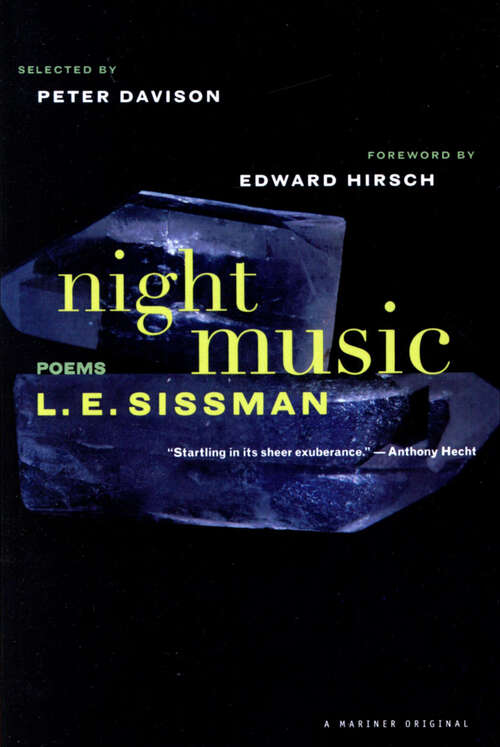 Book cover of Night Music: Poems