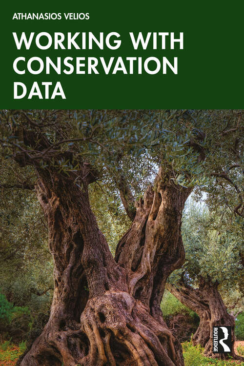 Book cover of Working with Conservation Data