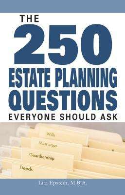 Book cover of The 250 Estate Planning Questions Everyone Should Ask