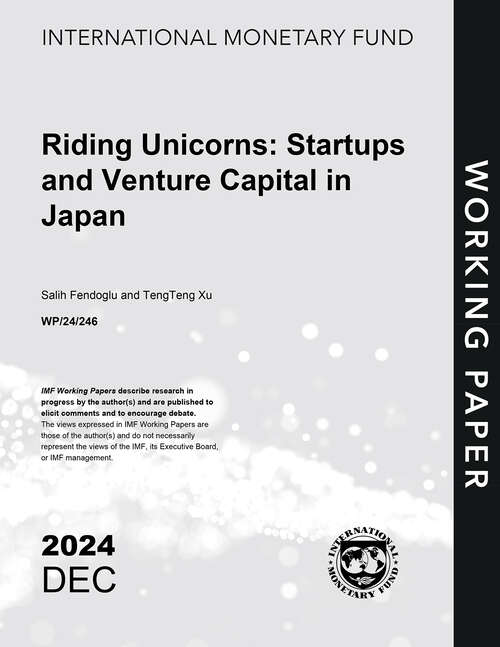 Book cover of Riding Unicorns: Startups and Venture Capital in Japan