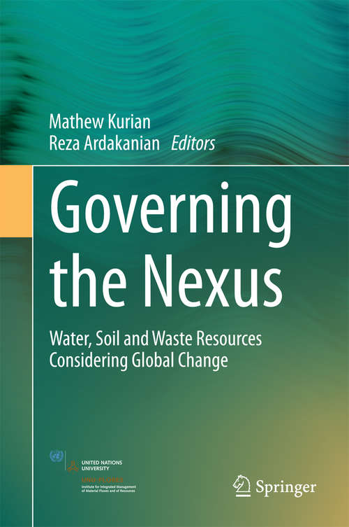 Book cover of Governing the Nexus