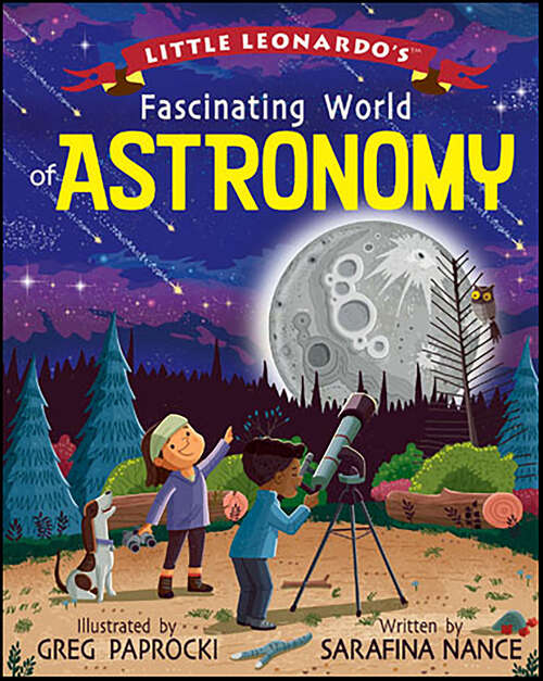 Book cover of Little Leonardo's Fascinating World of Astronomy