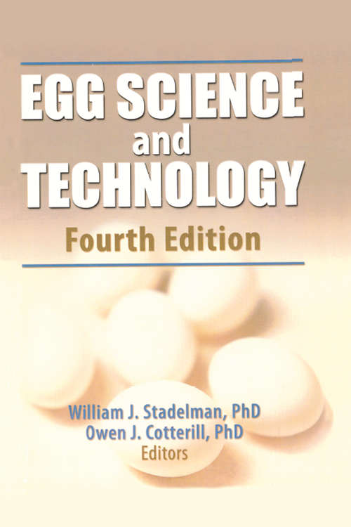 Book cover of Egg Science and Technology (4) (Professional Bks.)