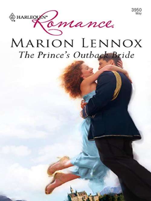 Book cover of The Prince's Outback Bride