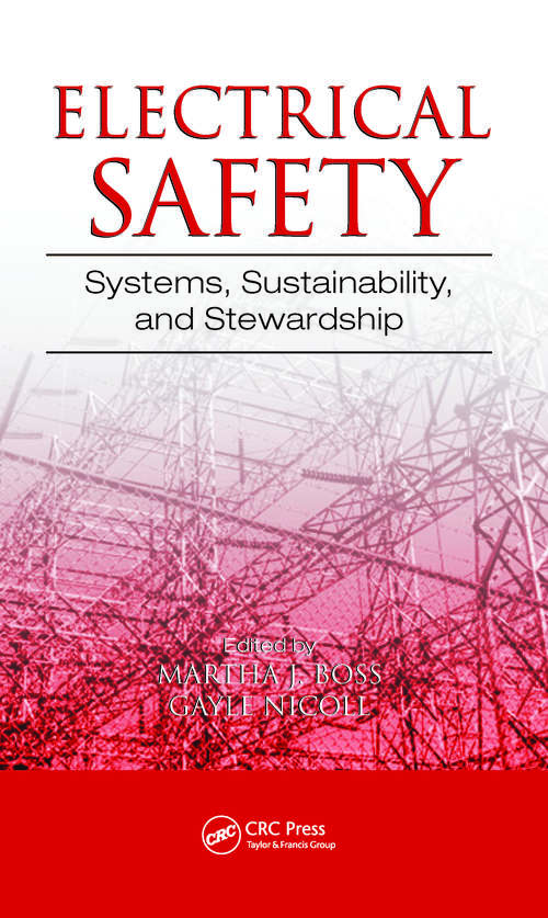 Book cover of Electrical Safety: Systems, Sustainability, and Stewardship