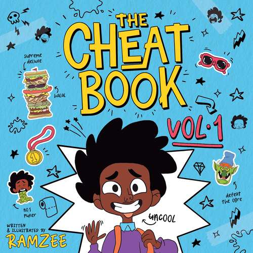 Book cover of The Cheat Book: Can Kamal cheat his way on to the cool table? (The Cheat Book #1)