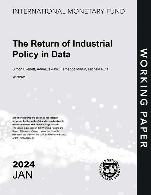 Book cover of The Return of Industrial Policy in Data (Imf Working Papers)