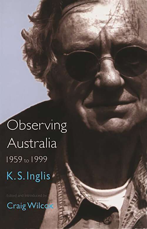 Book cover of Observing Australia