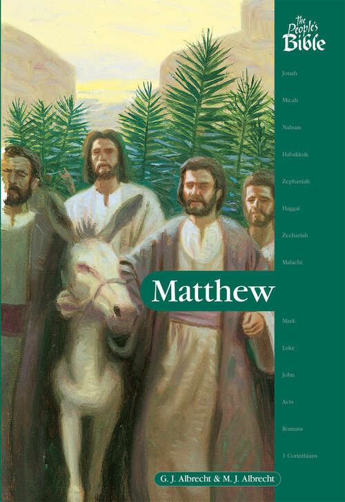 Book cover of Matthew (The People's Bible)