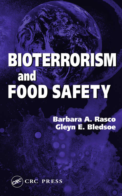 Book cover of Bioterrorism and Food Safety