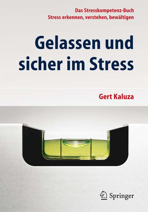 Book cover of Gelassen und sicher im Stress