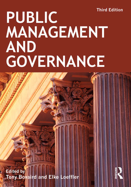 Book cover of Public Management and Governance (3)