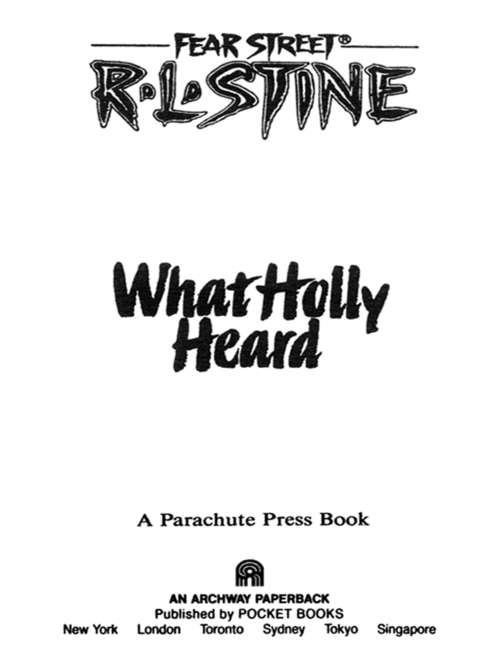 Book cover of What Holly Heard
