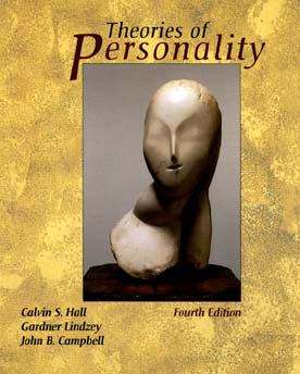 Book cover of Theories of Personality  (Fourth Edition)