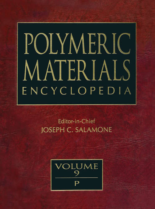 Book cover of Polymeric Materials Encyclopedia, Twelve Volume Set (1)