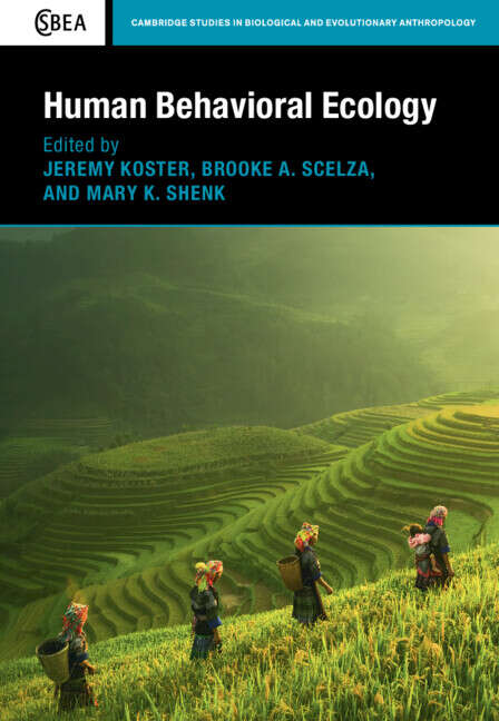 Book cover of Human Behavioral Ecology (Cambridge Studies in Biological and Evolutionary Anthropology)