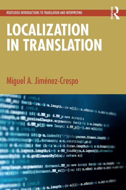 Book cover of Localization in Translation (Routledge Introductions to Translation and Interpreting)