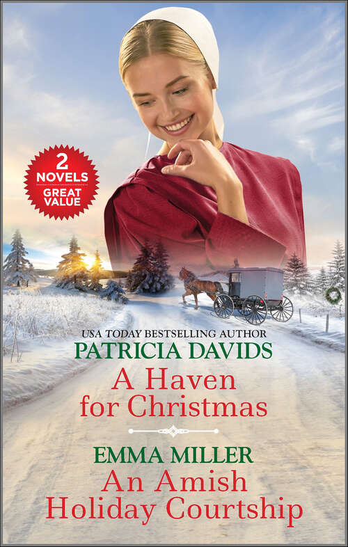 Book cover of A Haven for Christmas and An Amish Holiday Courtship (Reissue)