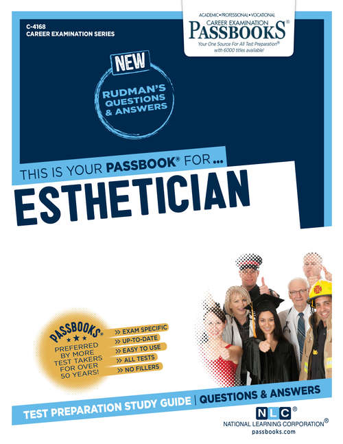 Book cover of Esthetician: Passbooks Study Guide (Career Examination Series)