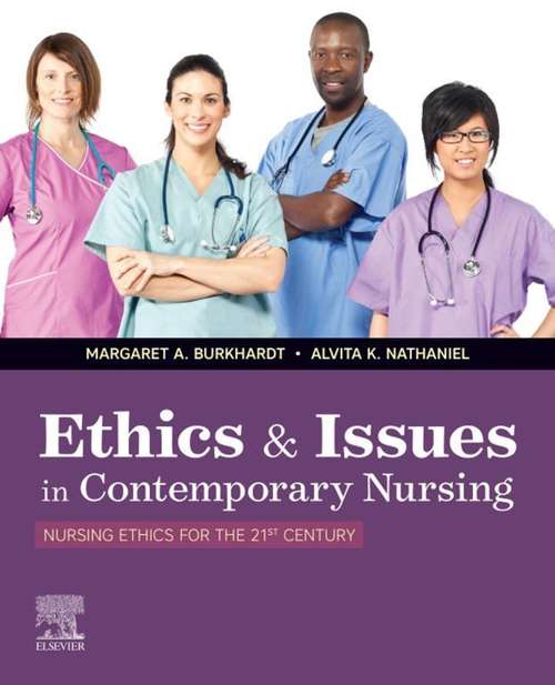 Book cover of Ethics & Issues in Contemporary Nursing