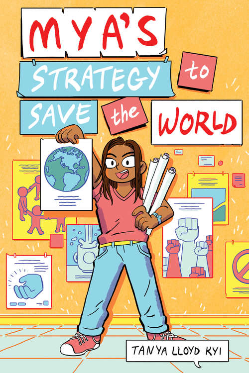Book cover of Mya's Strategy to Save the World