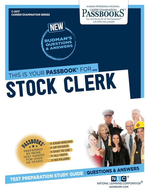 Book cover of Stock Clerk: Passbooks Study Guide (Career Examination Series: C-2617)