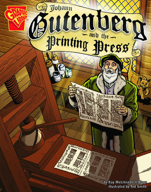 Book cover of Johann Gutenberg and the Printing Press