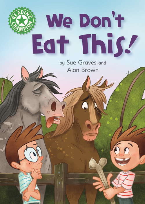 Book cover of We Don't Eat This!: Independent Reading Green 5 (Reading Champion #636)