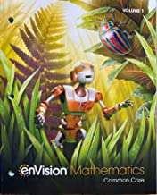 Book cover of Envision Mathematics 2021 (Common Core Student Edition) (Grade 6 Volume 1)